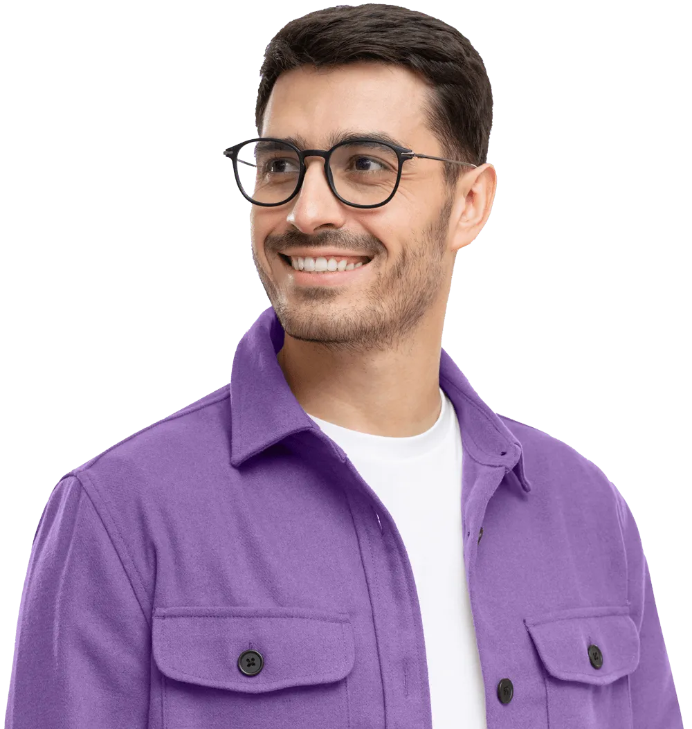 Home 5 close up of young handsome smiling man wearing cas 27XW7CQ
